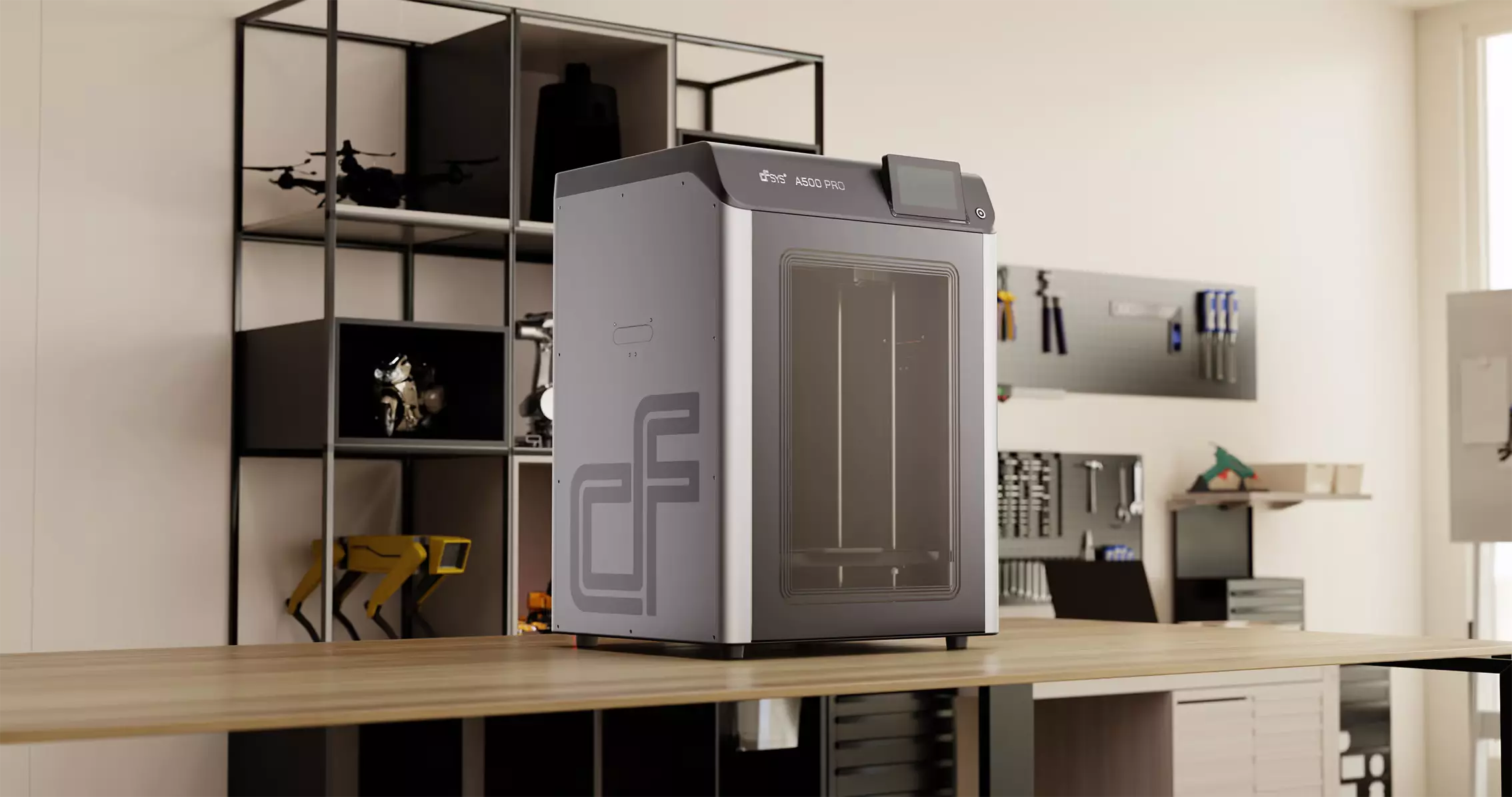 CFSYS A500 系列 旗艦級連續纖維3D列印機:每日1公斤列印高效，從此成為日常