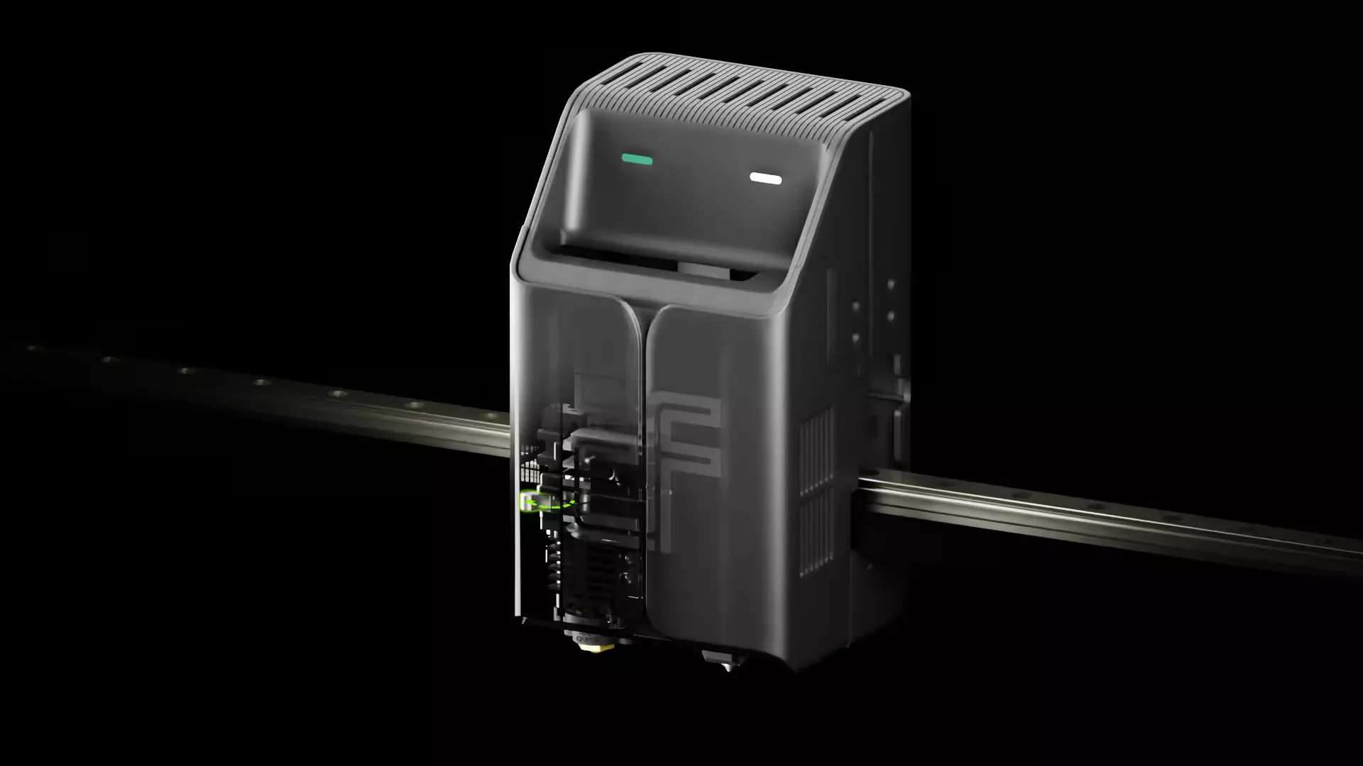 CFSYS A500 系列 旗艦級連續纖維3D列印機:10s快拆熱端，無需工具，列印不停歇