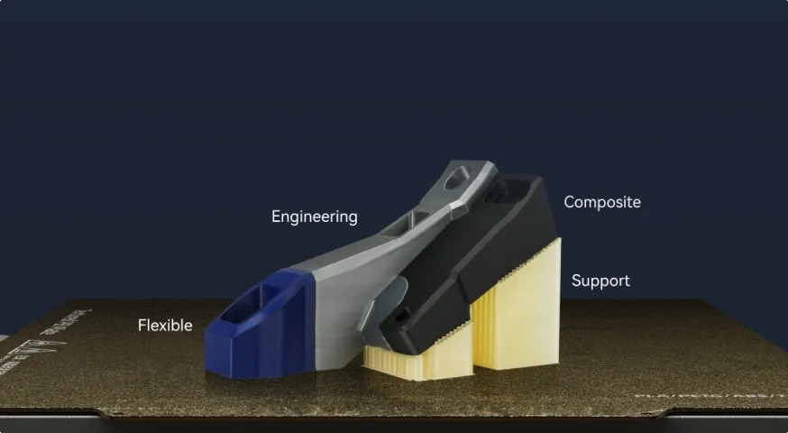 Flashforge Creator 5 / 單次軋製 多材料結構