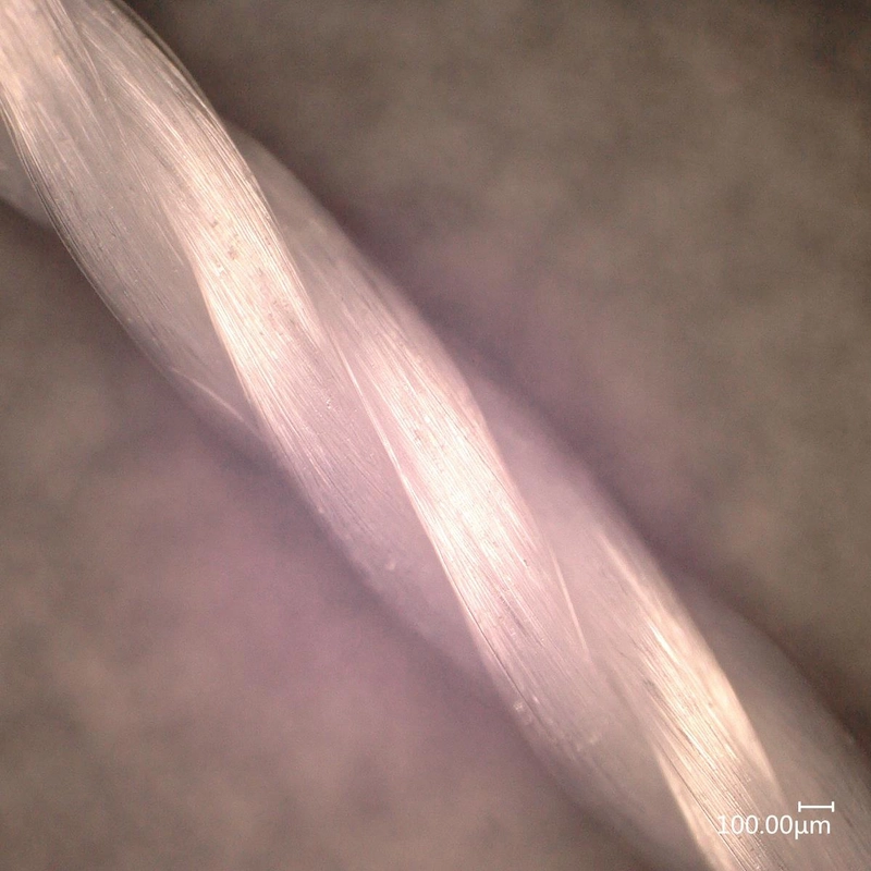 氣溶膠噴射列印實例：玻璃纖維基盤發光纖維